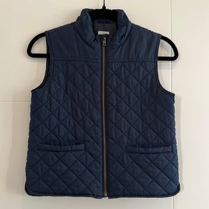 Boys size 8 Quilted Crewcuts vest